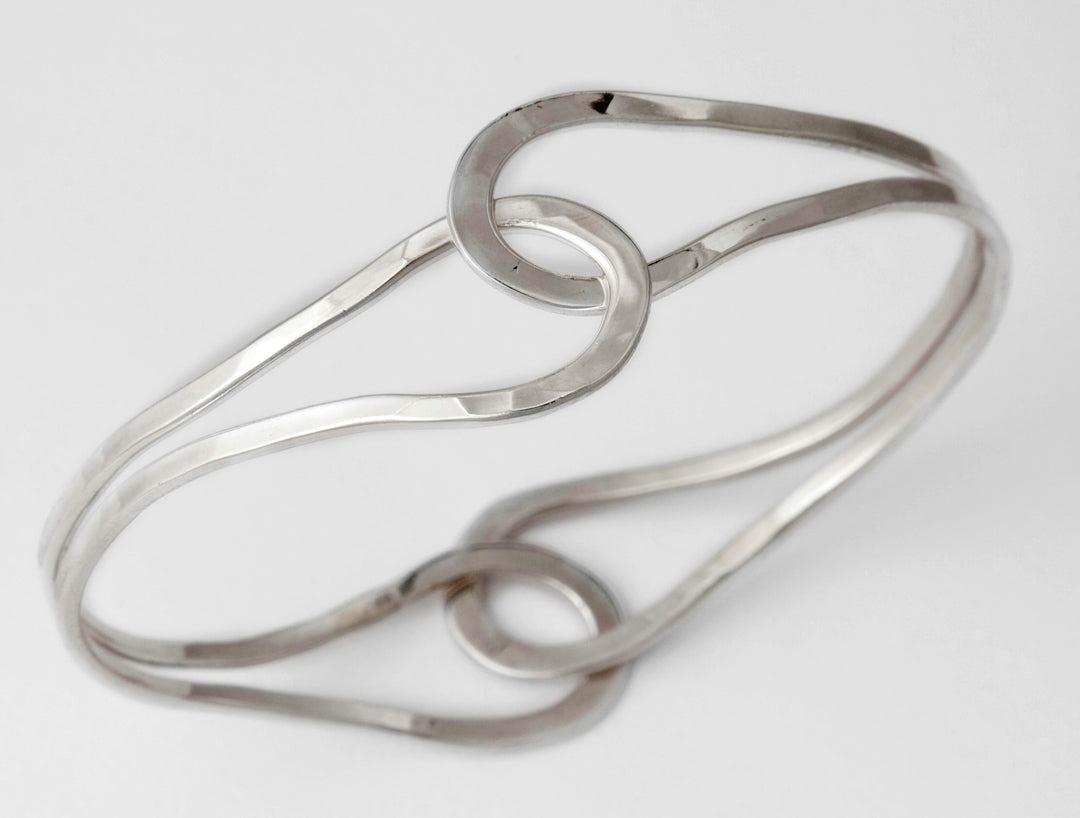Strerling, Hand Forged Bracelet