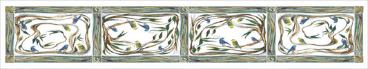 Tree Bird Table Runner