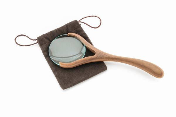 Walnut Magnifying Glass