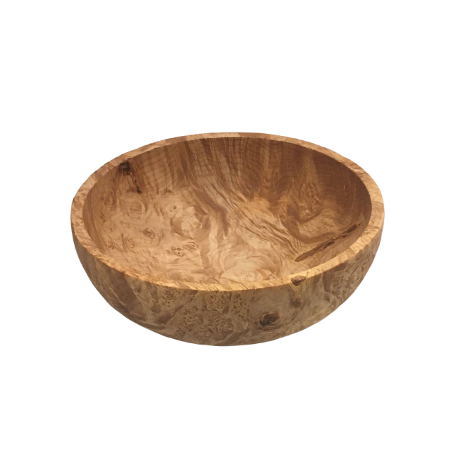 Big Leaf Maple Burl Bowl 4 X9 3/4