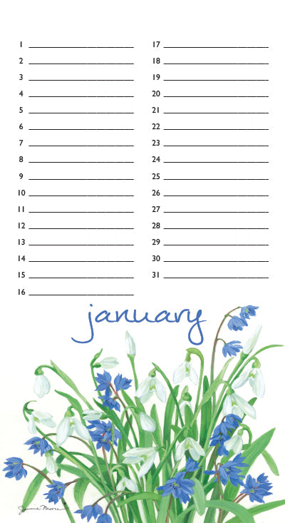 Flowers Events Calendar
