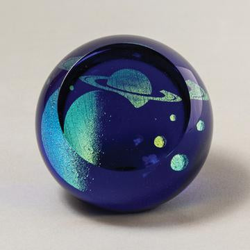 Celestial Paperweight, Saturn