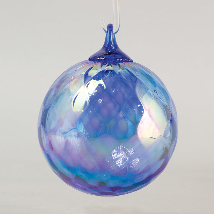 Saphire Diamond Faceted Ornament