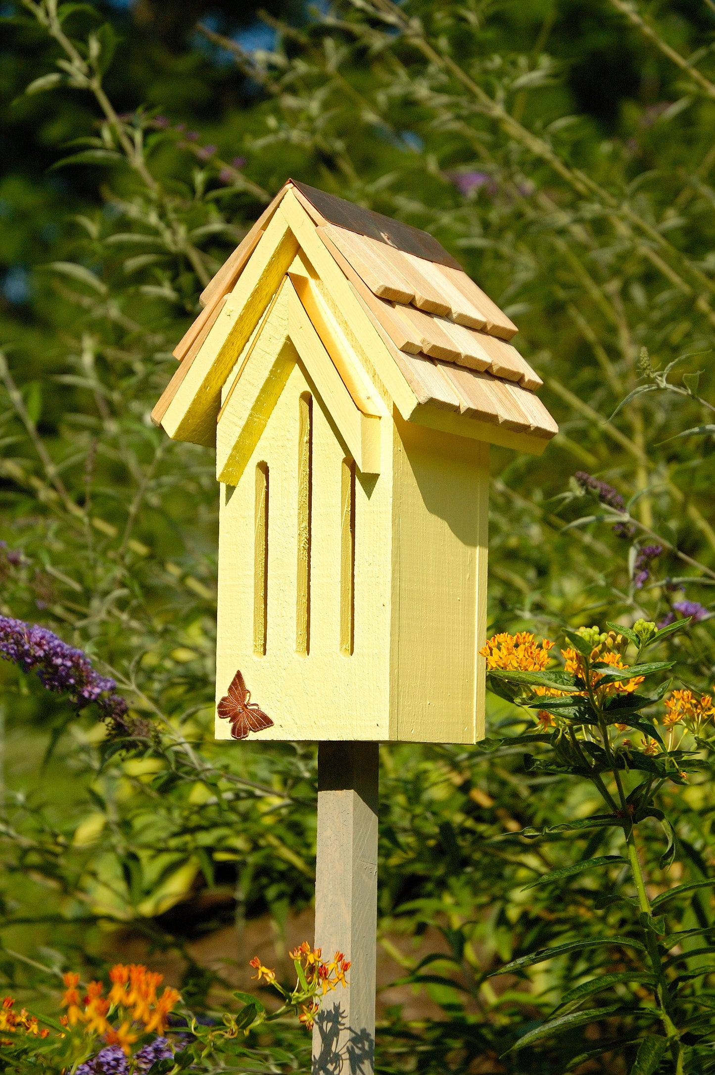 Mademoiselle Butterfly House Yellow