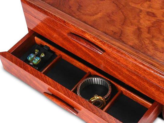 1 Drawer Prairie Box in Bubinga