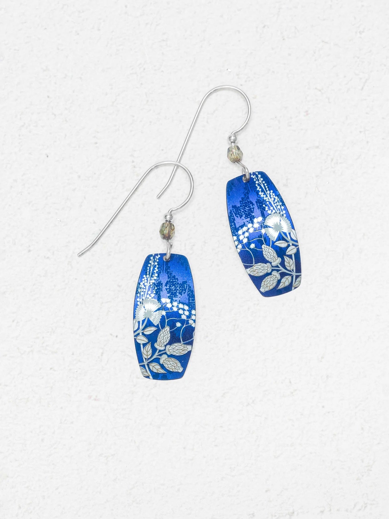 Falling Bloom Earring in Blue