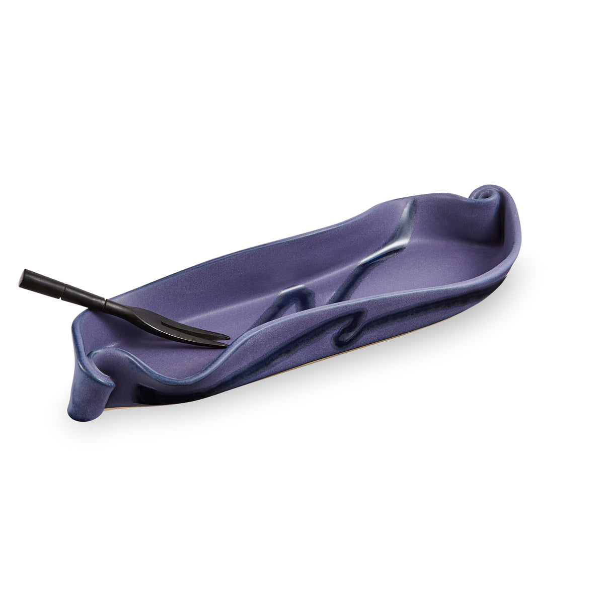 Olive Dish Periwinkle