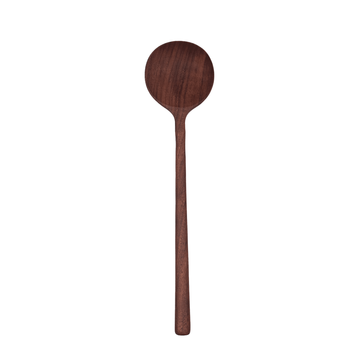 Round Spoon, Walnut 12 in