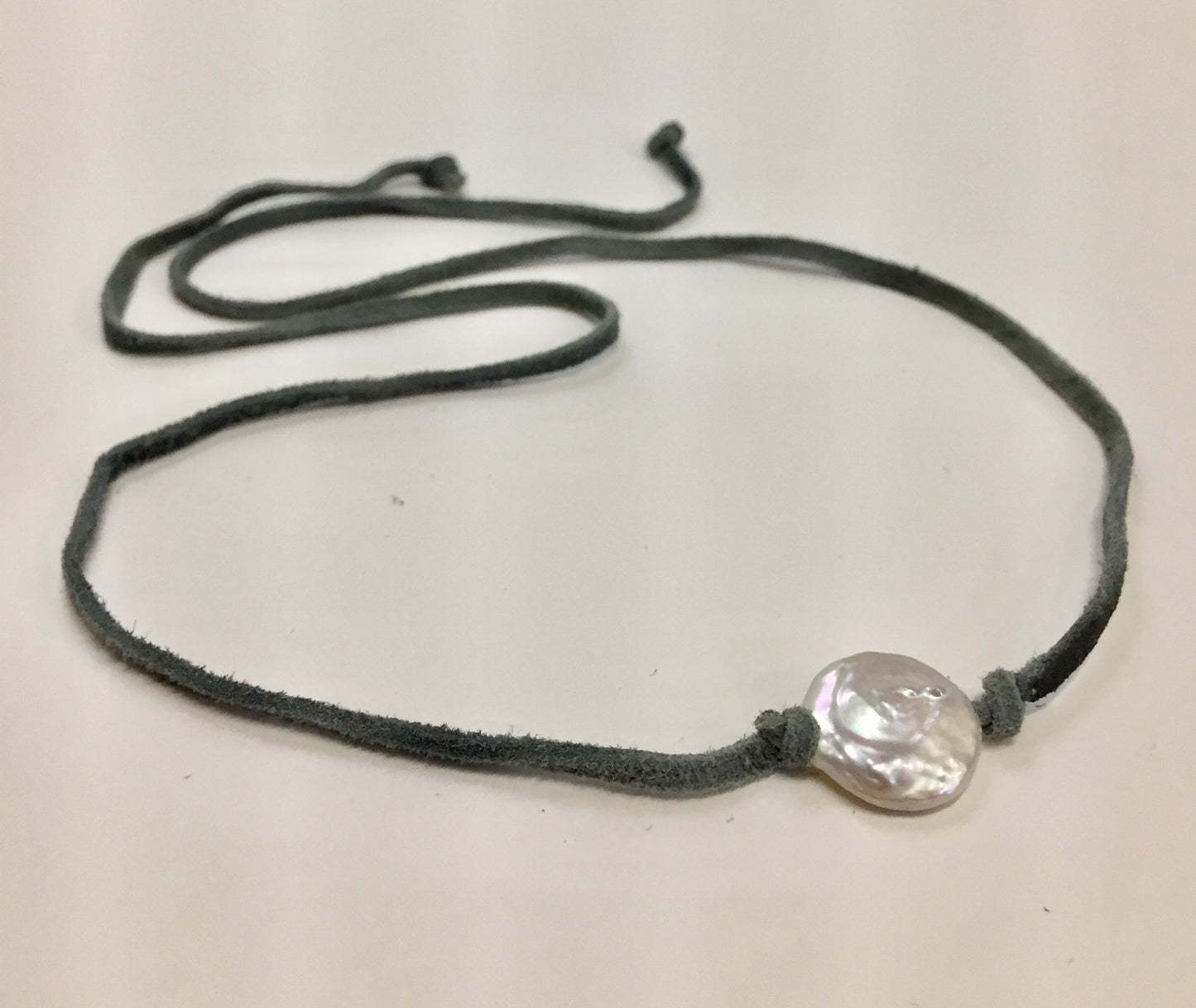 Necklace Fresh Water Pearl Coin Choker