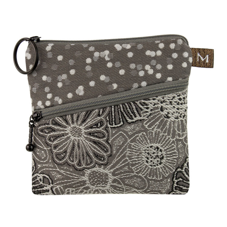 Roo Pouch in Blooming Grey