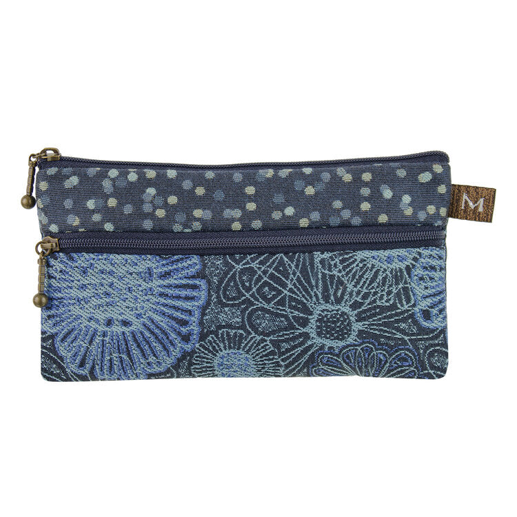 The Heidi Wallet in Blooming Blue