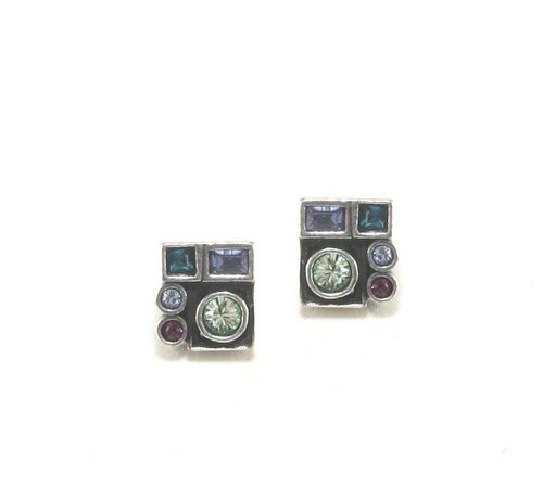 Water Lilly Post Earings