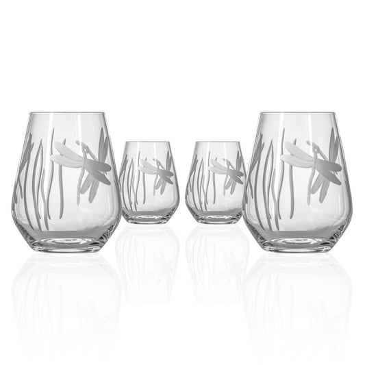 Stemless Wine, Dragonfly 18 0Z