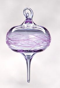 Lavendar Wrap Ornament Small