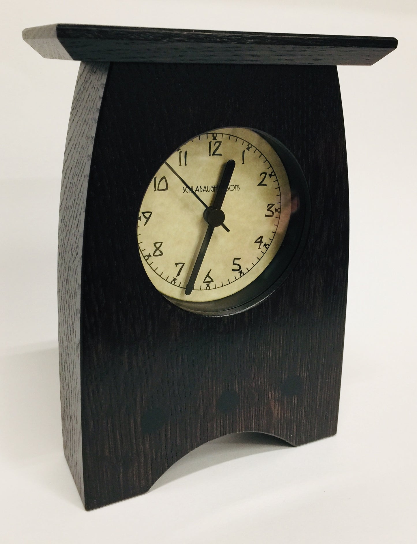 Clock - Arts + Crafts Slate Color