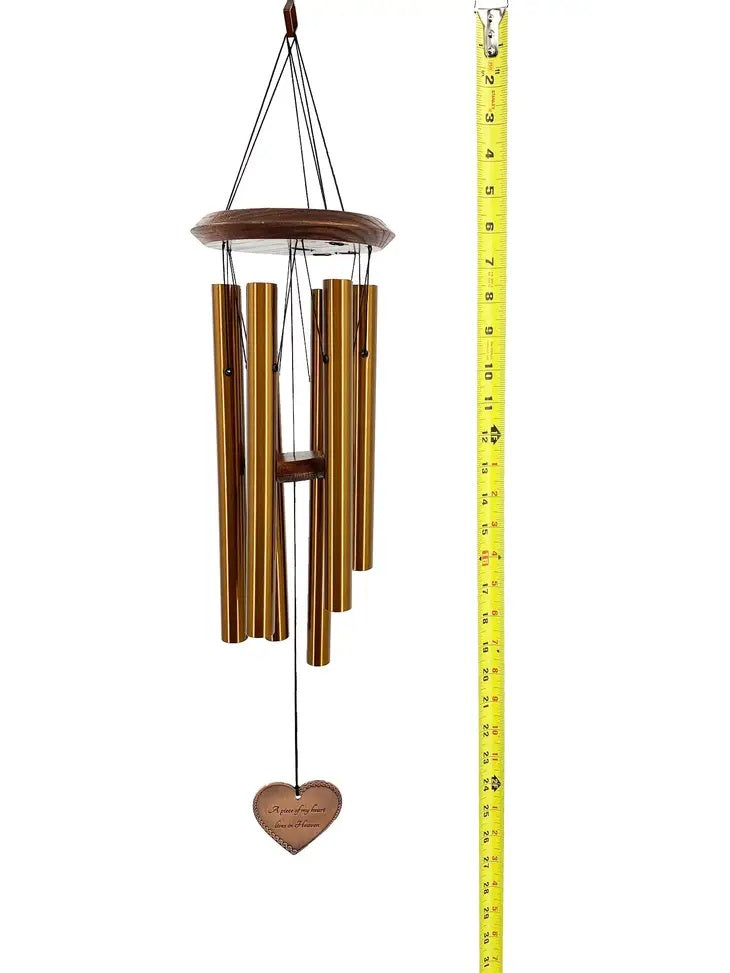 Piece of My Heart Sympathy Wind Chimes