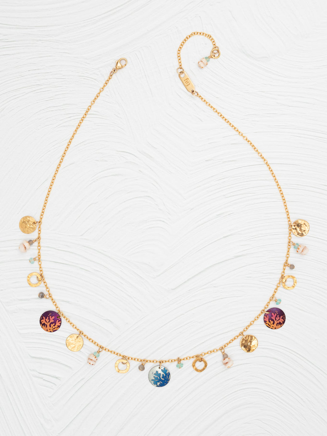 Neck, Coral Reef Multi Gold