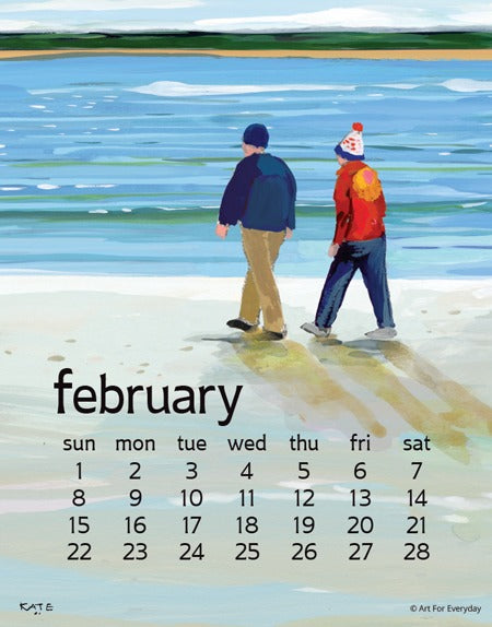 2026 Kate Libby Calendar 11X14 – Appalachianspring.com