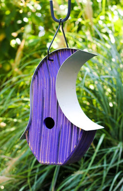Mod Pod Purple Birdhouse