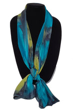 Load image into Gallery viewer, Under the Sea Silk Scarf