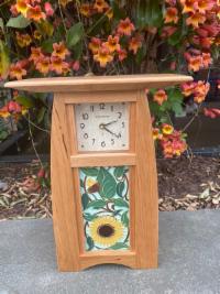 Craftsman Tile Clock