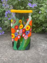 Rectangular Wildflowe Vase