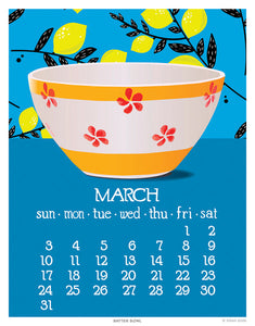 2024 Abacus Calendar 5 X 7 Flip