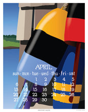 Load image into Gallery viewer, 2025 Abacus Calendar 5 X 7 Flip