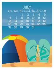 Load image into Gallery viewer, 2025 Abacus Calendar 5 X 7 Flip