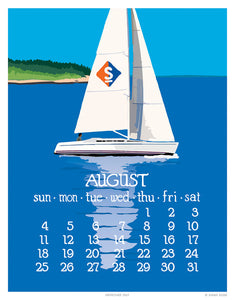 2024 Abacus Calendar 5 X 7 Flip