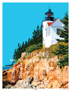 2024 Abacus Calendar 5 X 7 Flip