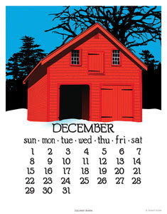 2024 Abacus Calendar 5 X 7 Flip