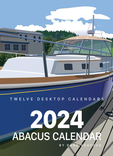 2024 Abacus Calendar 5 X 7
