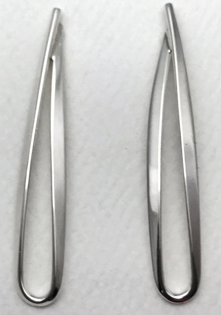 Elongated Loop Post Earring