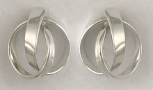 Load image into Gallery viewer, Ear, SS Forged Wrapped Twist Button