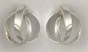 Ear, SS Forged Wrapped Twist Button