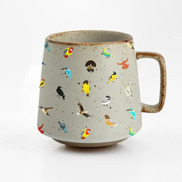 Stonewear Birdwatcher Symphony Mug