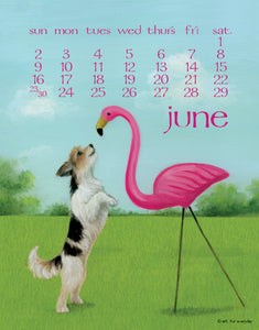 2024 Dog Days Spiral 5X7 Inch Calendar