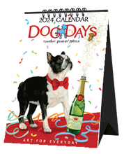 Load image into Gallery viewer, 2024 Dog Days Spiral 5X7 Inch Calendar