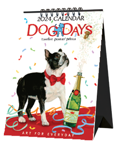 2024 Dog Days Spiral 5X7 Inch Calendar