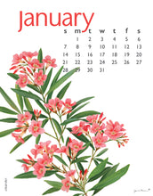 Load image into Gallery viewer, 2024 Flower Spiral Desk 5X7 Inch Calendar