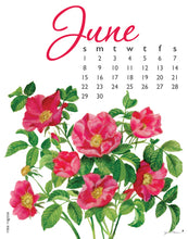 Load image into Gallery viewer, 2025 Flowers Calendar 5 X 7