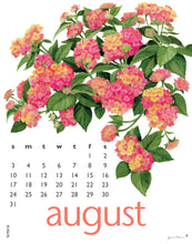 Load image into Gallery viewer, 2025 Flowers Calendar 5 X 7