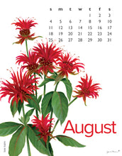 Load image into Gallery viewer, 2024 Flower Spiral Desk 5X7 Inch Calendar