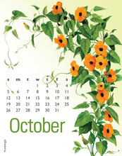Load image into Gallery viewer, 2025 Flowers Calendar 5 X 7