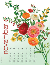 Load image into Gallery viewer, 2024 Flower Spiral Desk 5X7 Inch Calendar