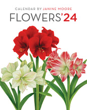 Load image into Gallery viewer, 2024 Flowers Calendar 11X14