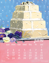 Load image into Gallery viewer, 2024 Kate Libby Calendar 11X14