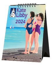 Load image into Gallery viewer, 2024 Kate Libby Calendar Spiral Bound 5 X 7