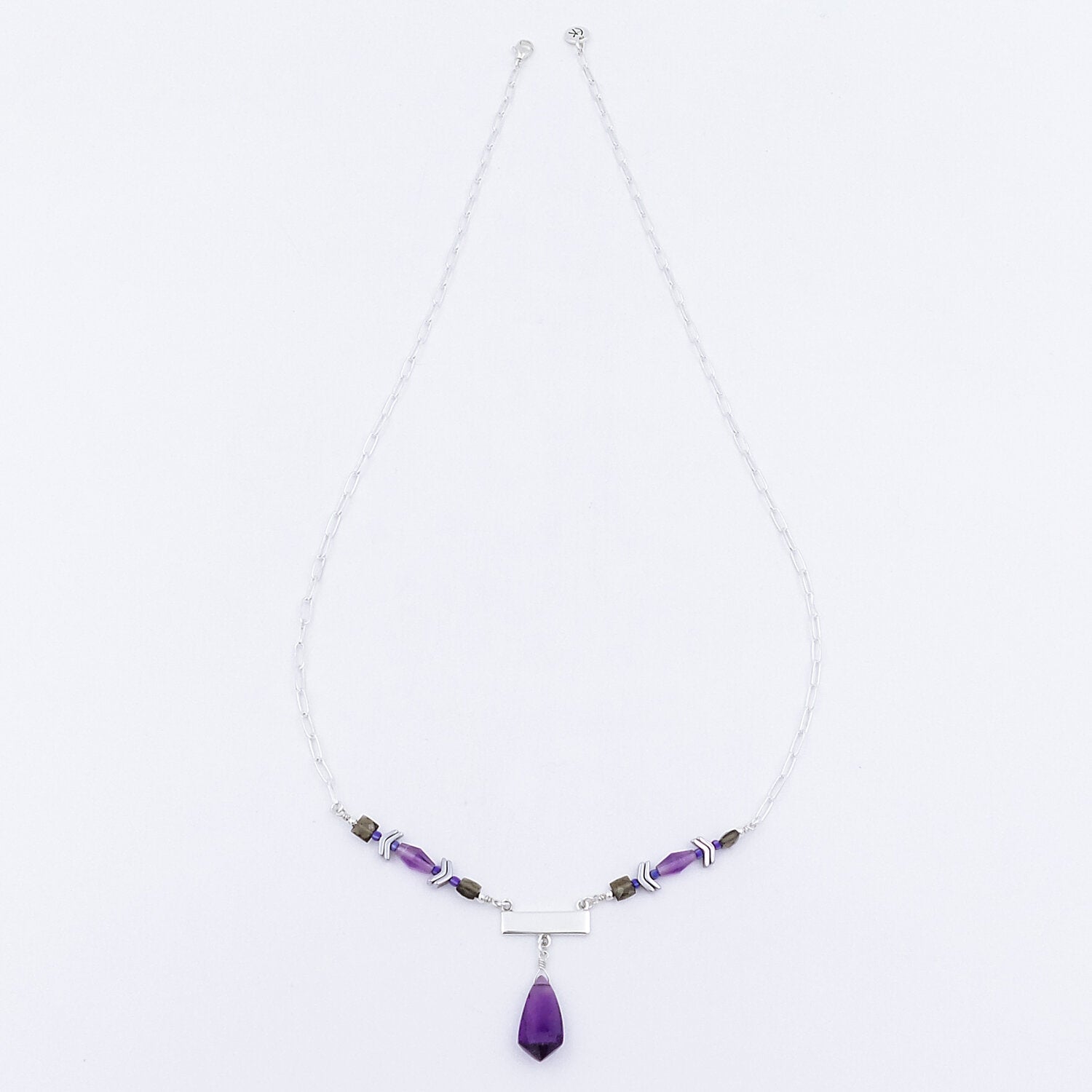 Amethyst Pendant Necklace